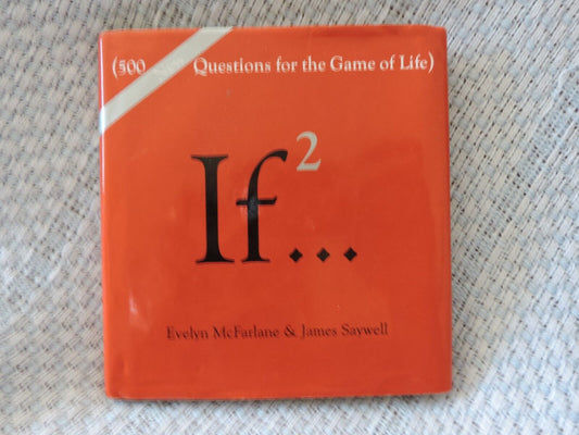Hardcover IF 2 Book: 500 New Questions for the Game of Life! Great Condition