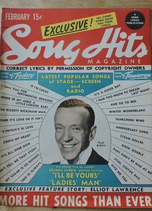 Exclusive Song Hits February 1947 Magazine