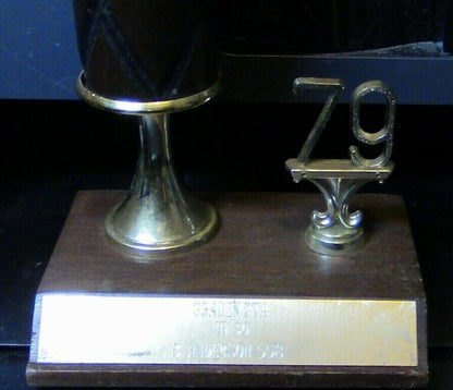 Bowling Trophy (Ready for a new engraving plate) 15" Tall