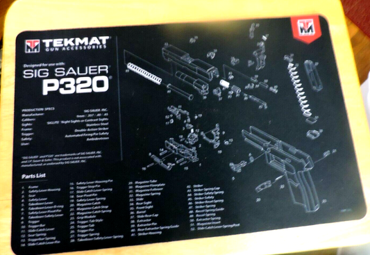 TEKMAT GUN ACCESSORIES FOAM MAT 17X11 INCHES
