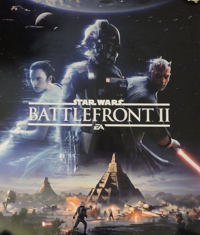 Star Wars Battlefront II Wall Poster-New/Colorfull