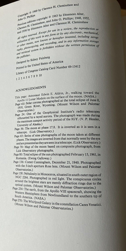 Pictorial Astronomy, Third Revised Edition