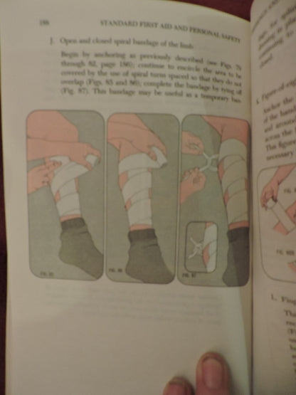 American Red Cross Standard First Aid & Personal Safety Second Edition 1979