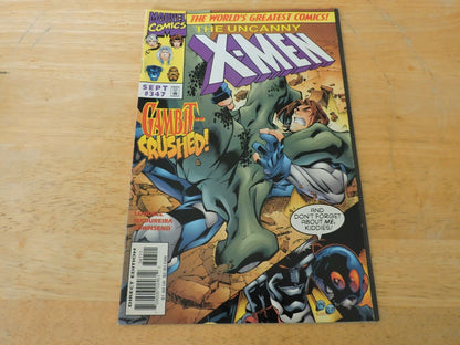The Uncanny X-Men Issue 347  GAMBIT--CRUSHED