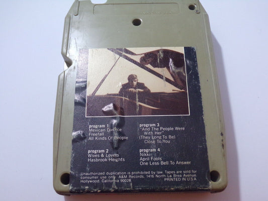 Bart Bucharach--Close to You-- Vintage 8-Track Tape
