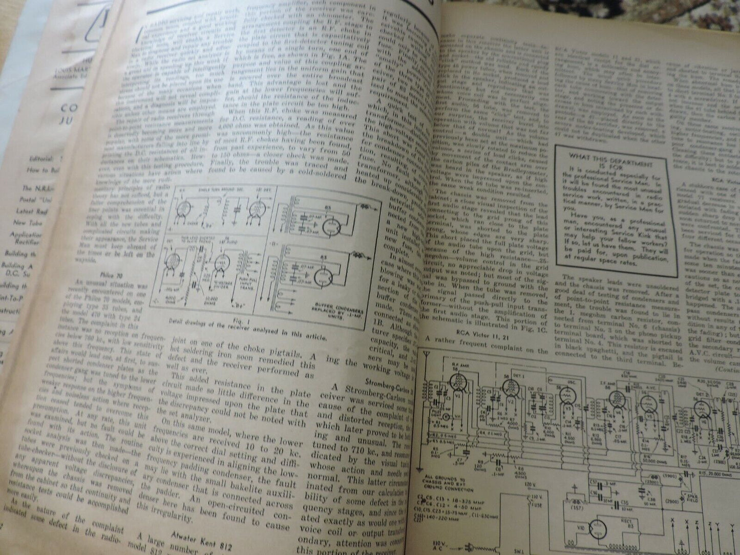 RADIO CRAFT MAGAZINE JULY 1933