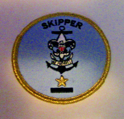 BSA: Sea Scout "Skipper with Honor" Position Patch (Brand New/Never issued)