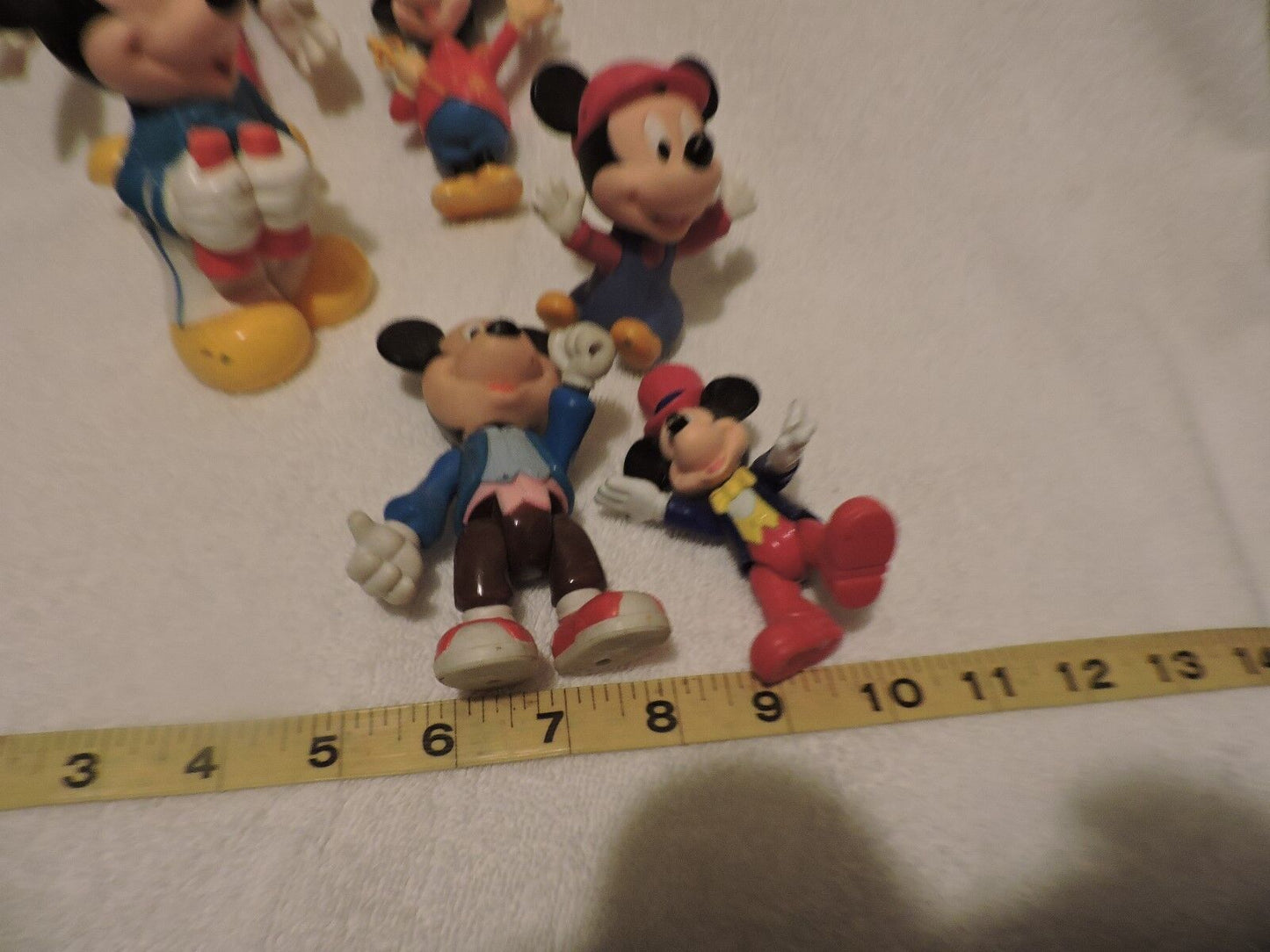 Mickey Mouse Collectable Figurines 6 pieces