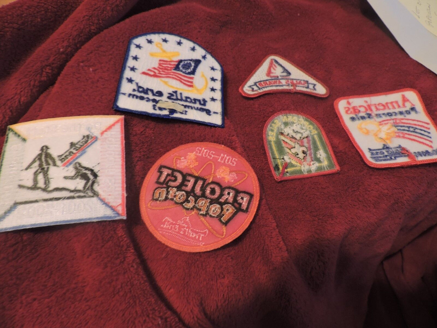 Lot of Popcorn Sales Cub Scout Patches