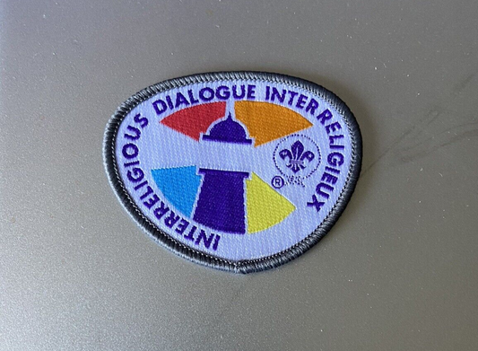 Official World Scouting Patch: "Interreligous Dialogue" Patch