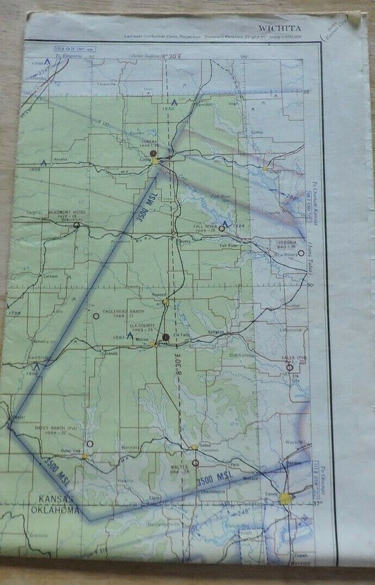 Wichita Aeronautical Map