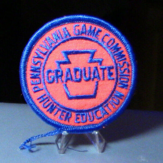 Hunter Education Graduate, Pennsylvania Game Commission Patch