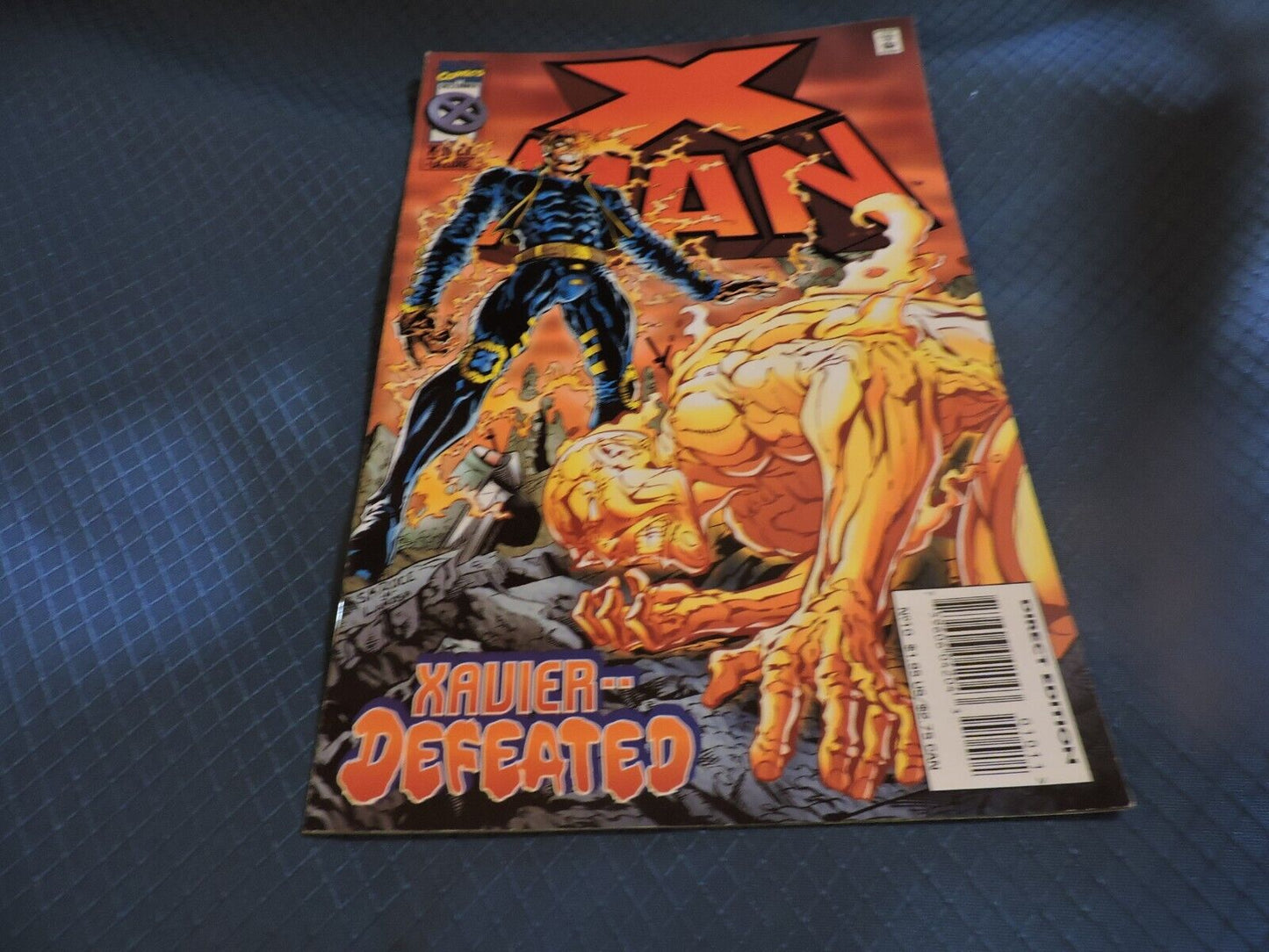 X-MAN:  XAVIER--DEFEATED NUMBER 10 1995