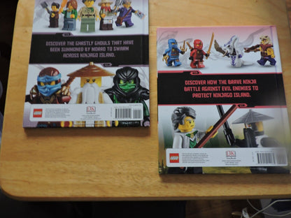 LEGO NINJAGO 2 BOOKS: NINJA BATTLES & NINJA VS. GHOST NINJA