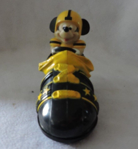 Vintage Mickey Mouse "Shoe Car" Friction Toy-Disney/Collectable/Works