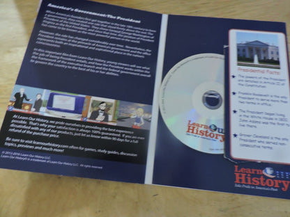 LEARN OUR HISTORY: AMERICA'S GOVERNENT:  THE PRESIDENT  DVD 2014