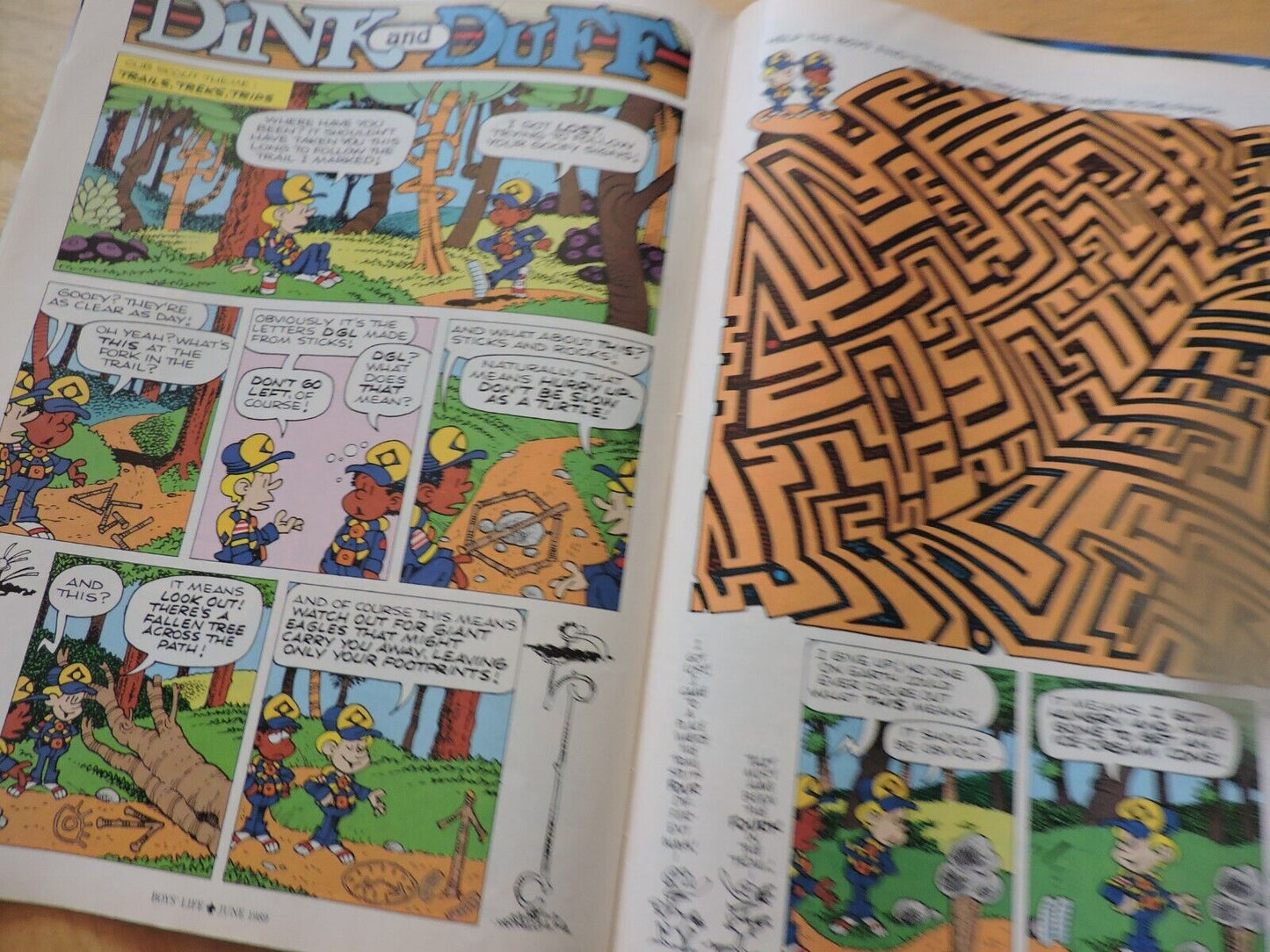 BOYS' LIFE MAGAZINE: JUNE 1989 SECRETS OF THE TERIBLE LIZARDS