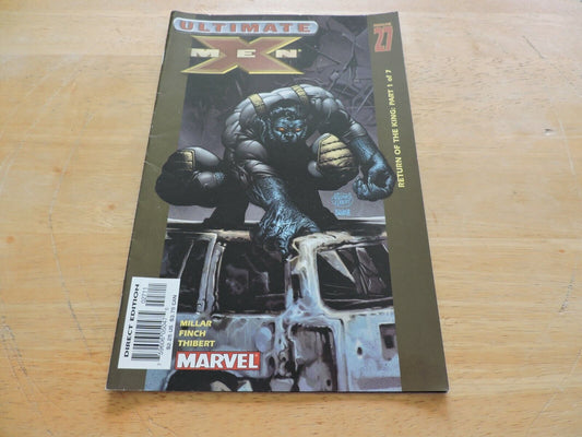 Ultimate XMEN Issue 27  RETURN OF THE KING:  PART 1 OF 7