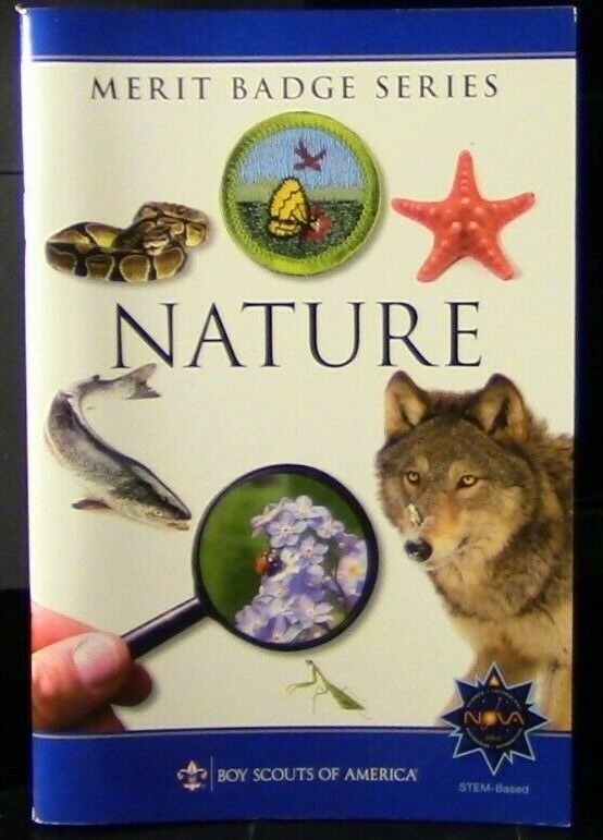 BSA-Merit Badge Series "Nature" Current Printing