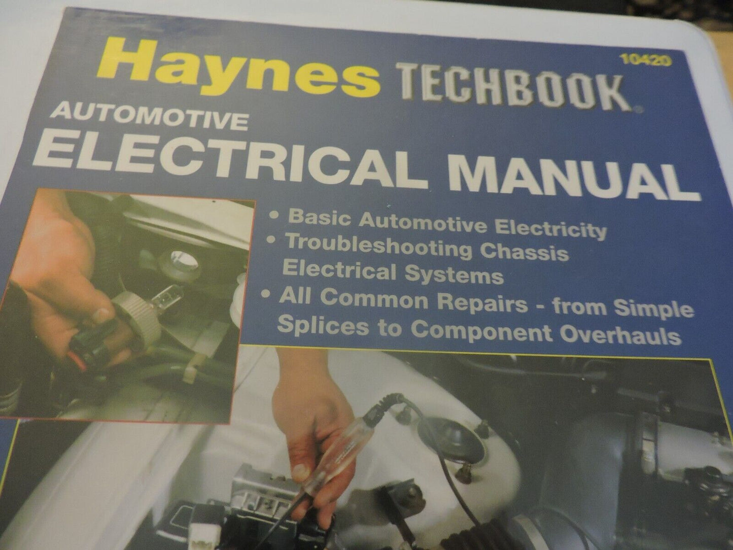 Haynes TECHBOOK Automotive Electrical Manual Haynes 10420 (IN BINDER)