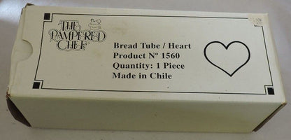 The Pampered Chef Heart Bread Tube