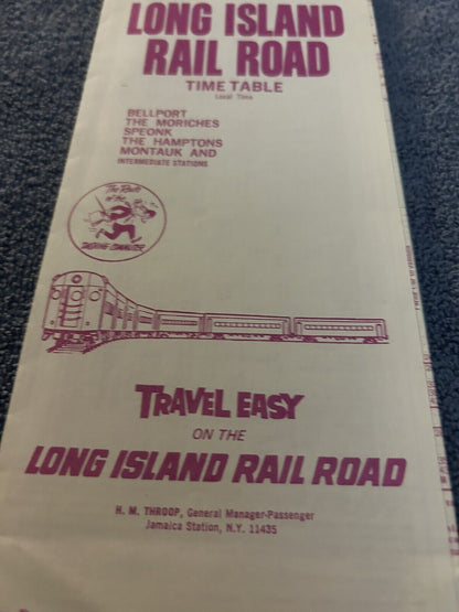 LONG ISLAND RAIL ROAD TIME TABLES  SEPTEMBER 12, 1966