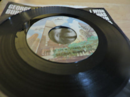 GEORGE BURNS;  WISH I WAS EIGHTEEN AGAIN/ONE OF THE MYSTERIES OF LIFE, 45 RPM RE