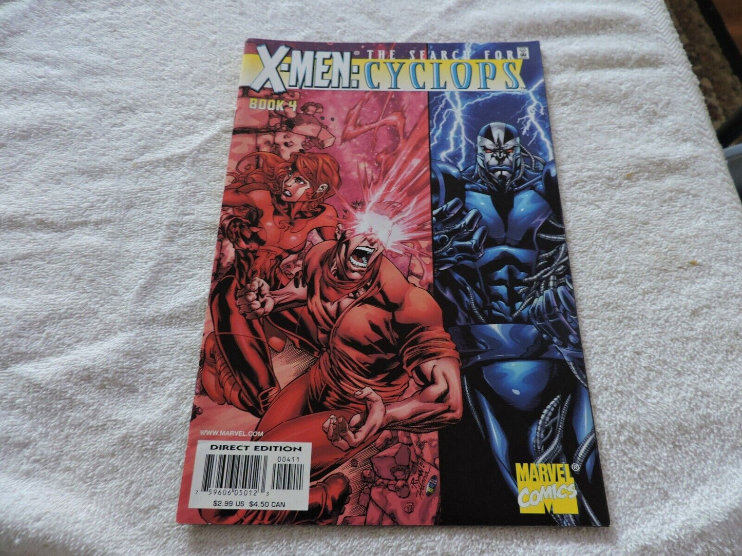 X-MEN: THE SEARCH FOR  CYCLOPS, BOOK 4  2001  UNGRADED
