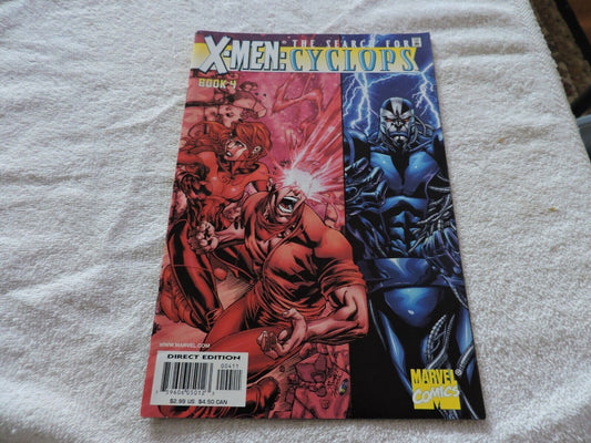 X-MEN: THE SEARCH FOR  CYCLOPS, BOOK 4  2001  UNGRADED