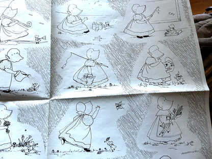 SHEET OF DRAWINGS BY SANDY WILLIAMS 1974