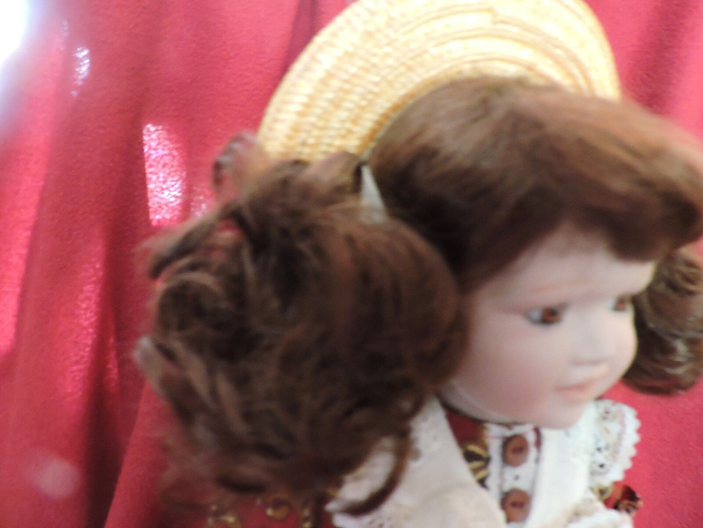 BRINN PORCELAIN DOLL--12 INCHES---1992