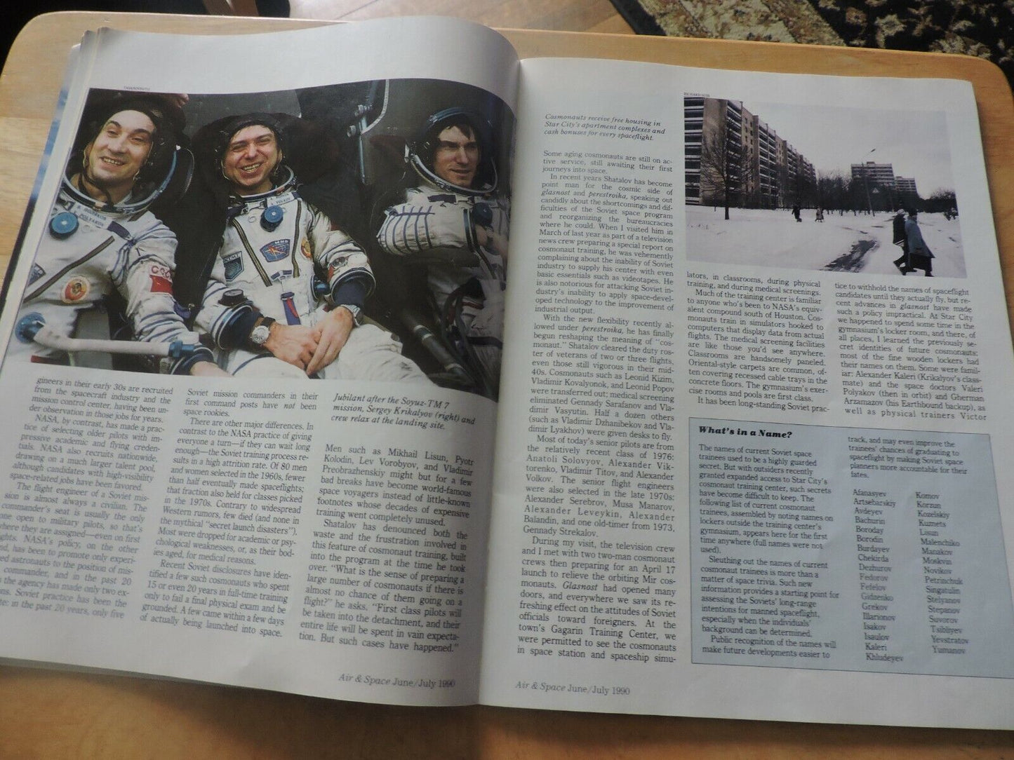 AIR & SPACE SMITHSONIAN MAGAZINE, JUNE/JULY 1990