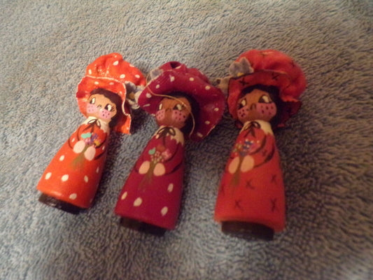 Set of 3 Jeannene Figurines