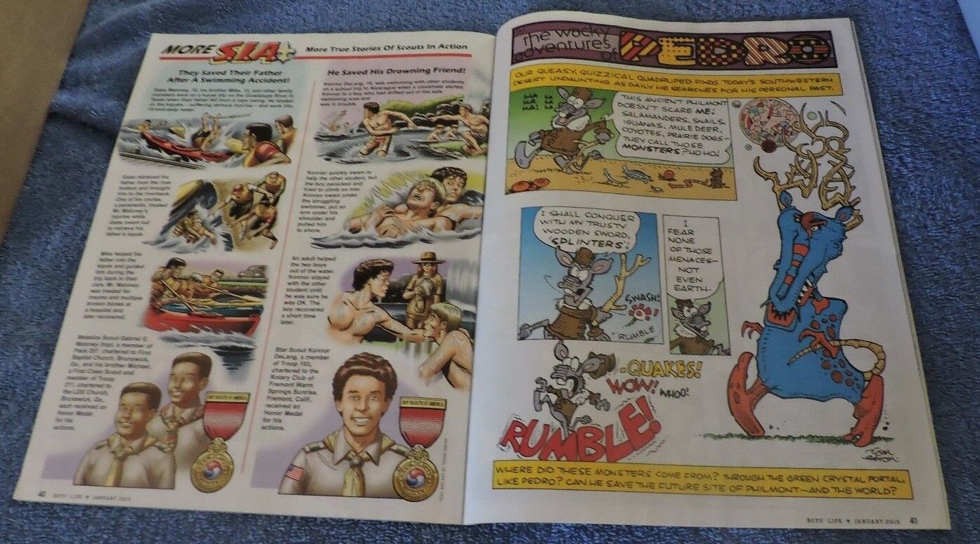 BSA-Boys' Life Magazine-January 2013 Issue