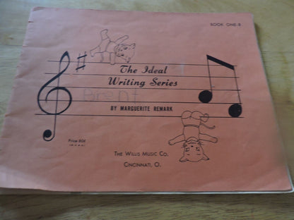 THE IDEAL WRITING SERIES BY MARGUERITE REMARK, 1953, USED