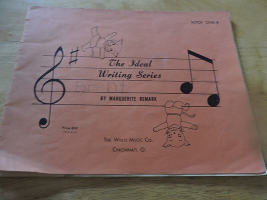 THE IDEAL WRITING SERIES BY MARGUERITE REMARK, 1953, USED
