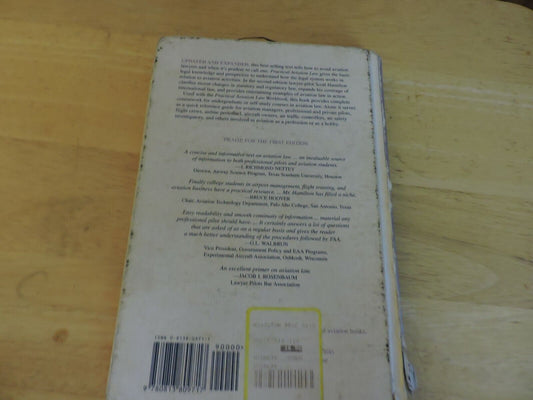 PRACTICAL AVIATION LAW  SECOND EDITION, 1996