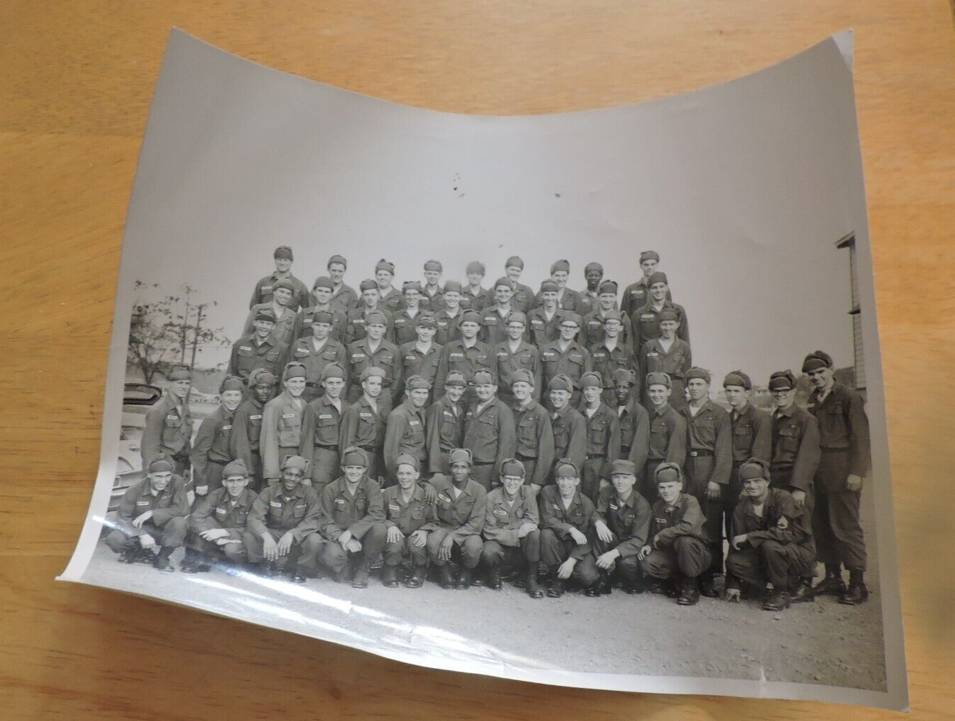 VINTAGE U.S. ARMY UNIT PHOTOGRAGH 8X10 INCHES