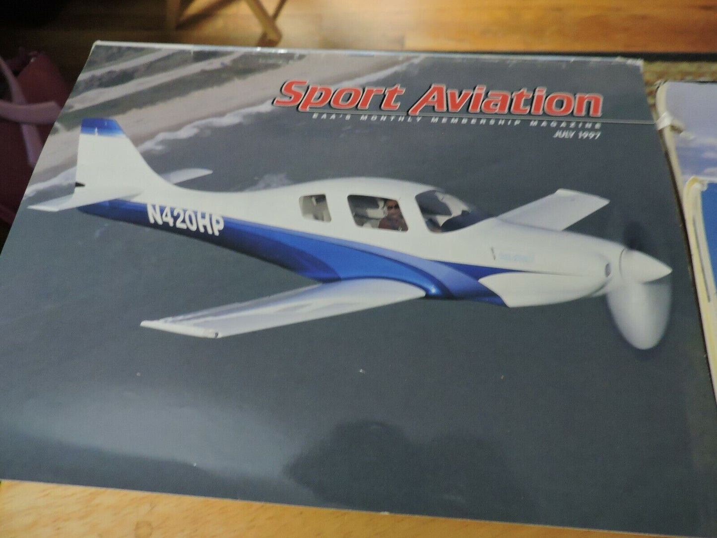 SPORT AVIATION EAA'S MONTHLY MAGAZINE, APRIL-DECEMBER 1997  (9)
