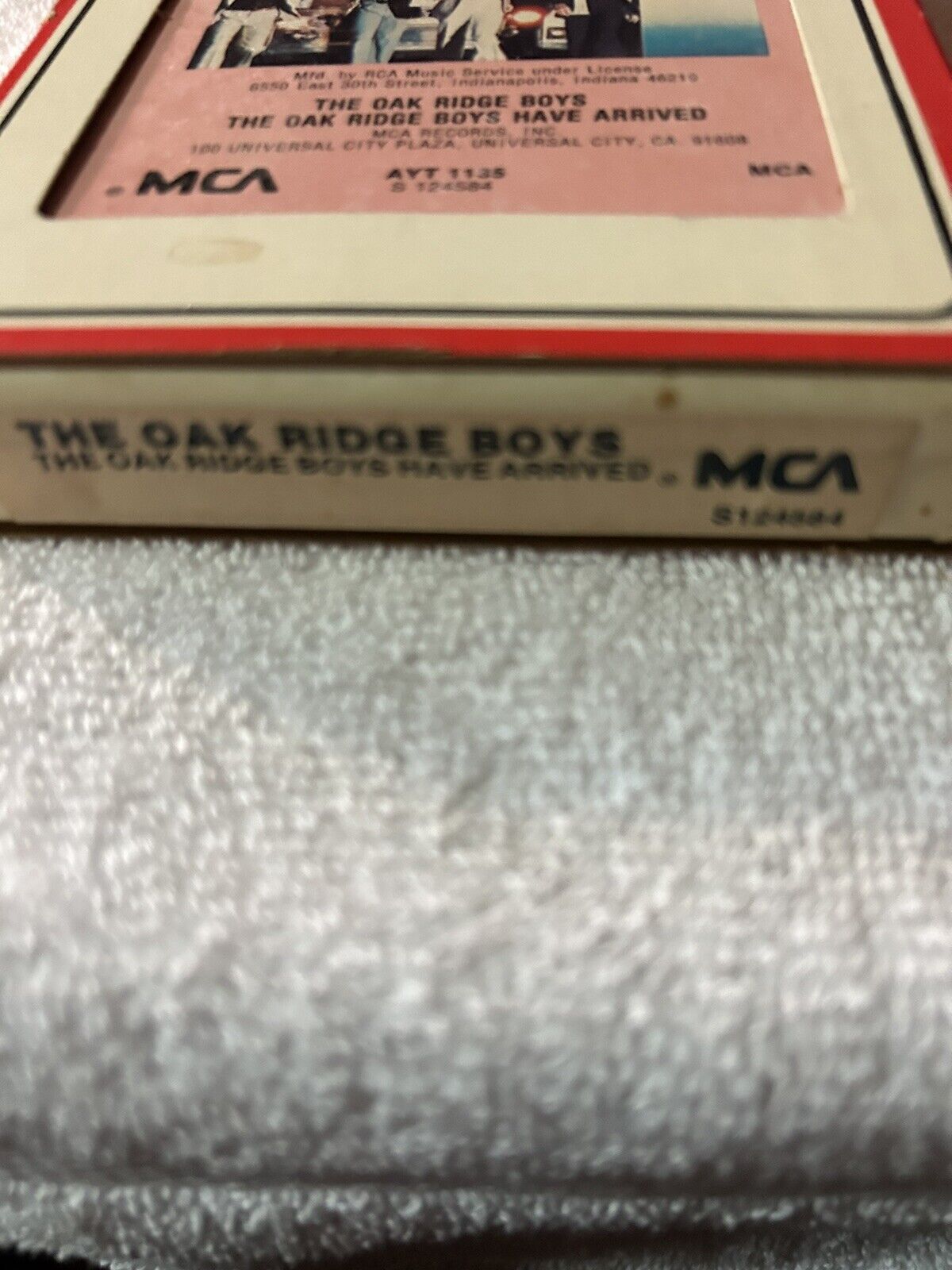 8 TRACK TAPE:  THE OAKRIDGE BOYS  THE OAK RIDGE BOYS HAVE ARRIVED 1979