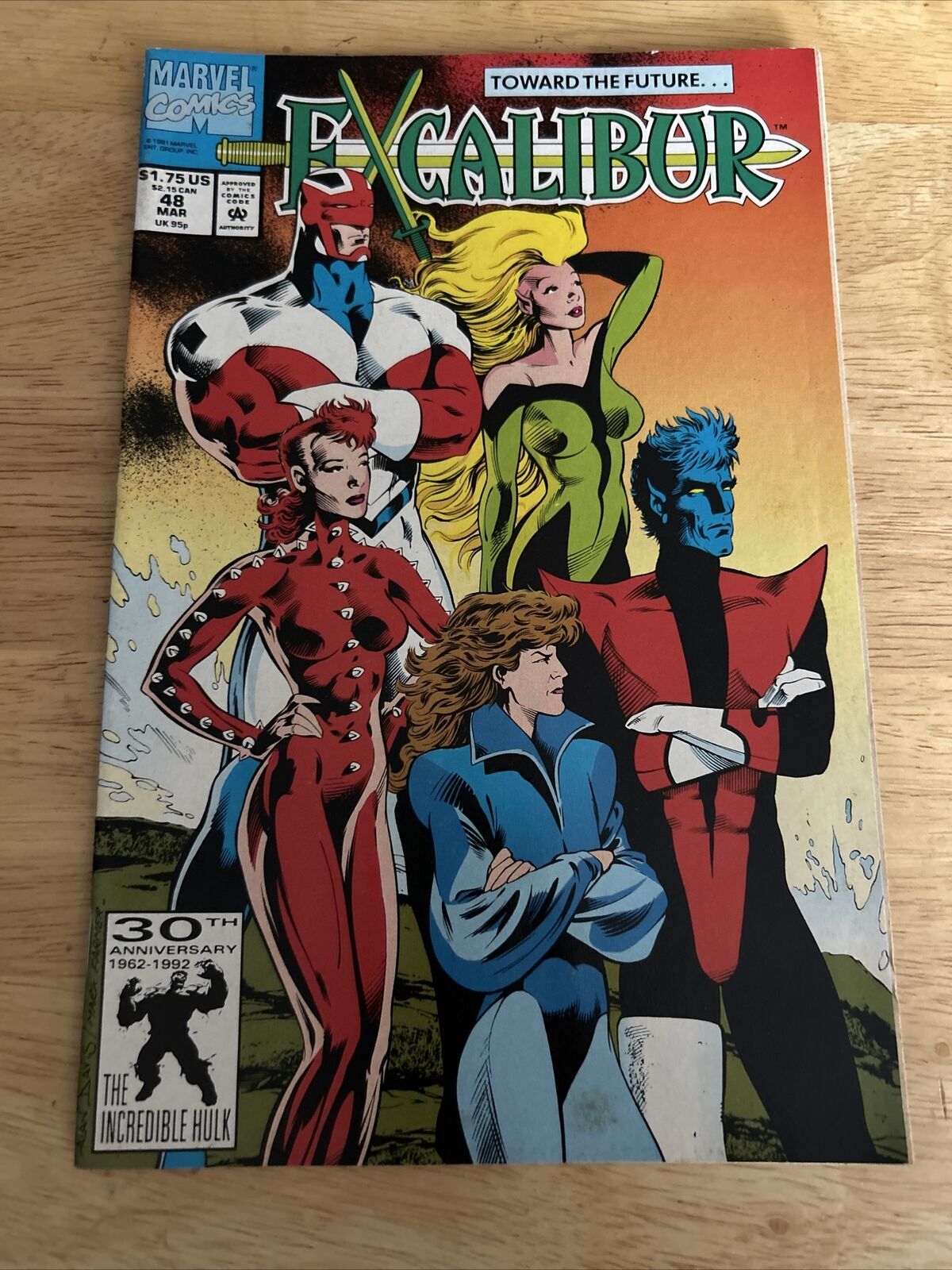 ExCalibur Toward The Future Marvel #48
