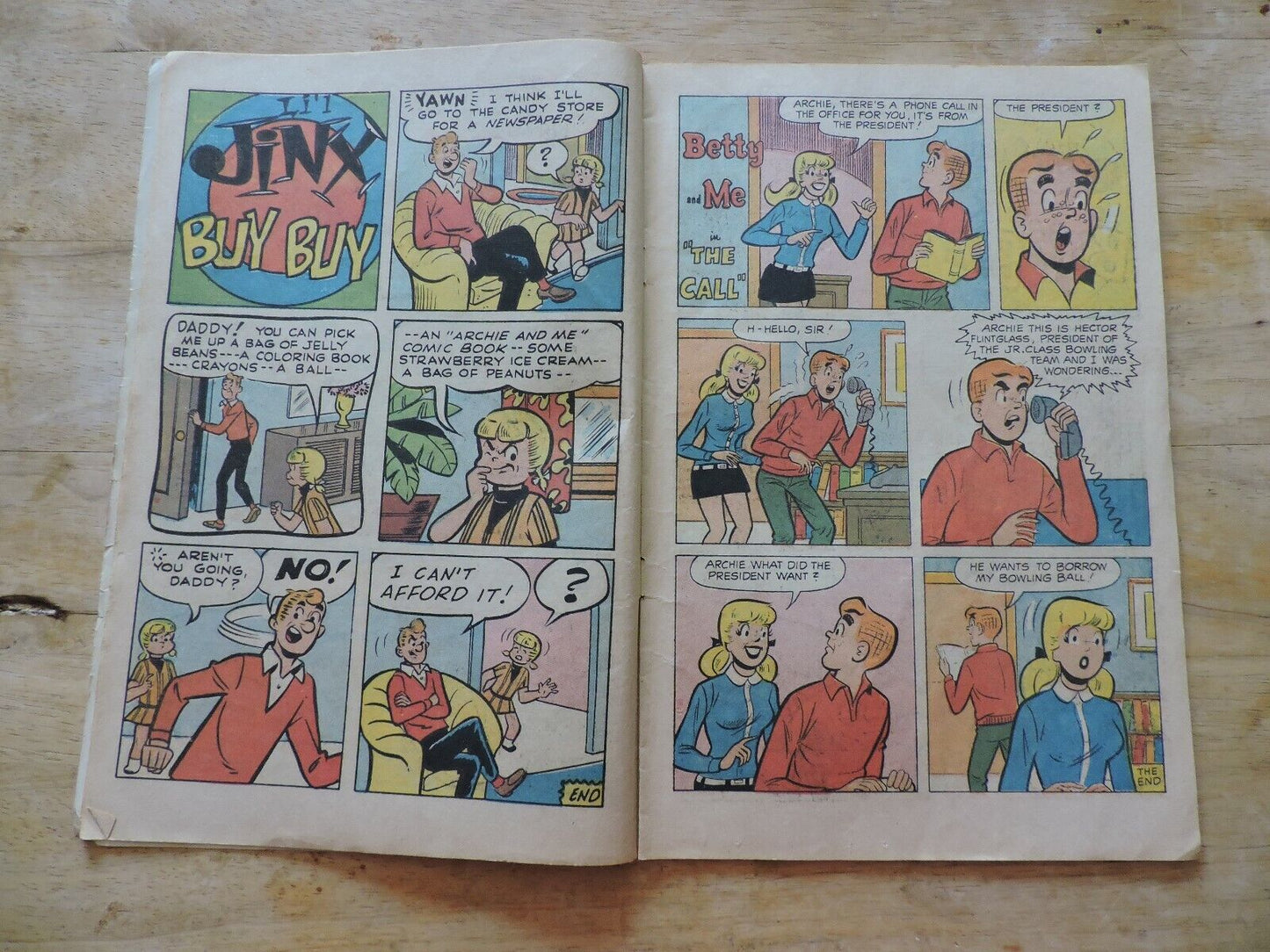 Betty And Me Comic Book, Issue No.21, Published 1969