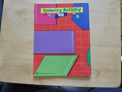 Geometry Activity Kit Grades 4-6. Book Only Does Not Include Any Shape Tiles/etc