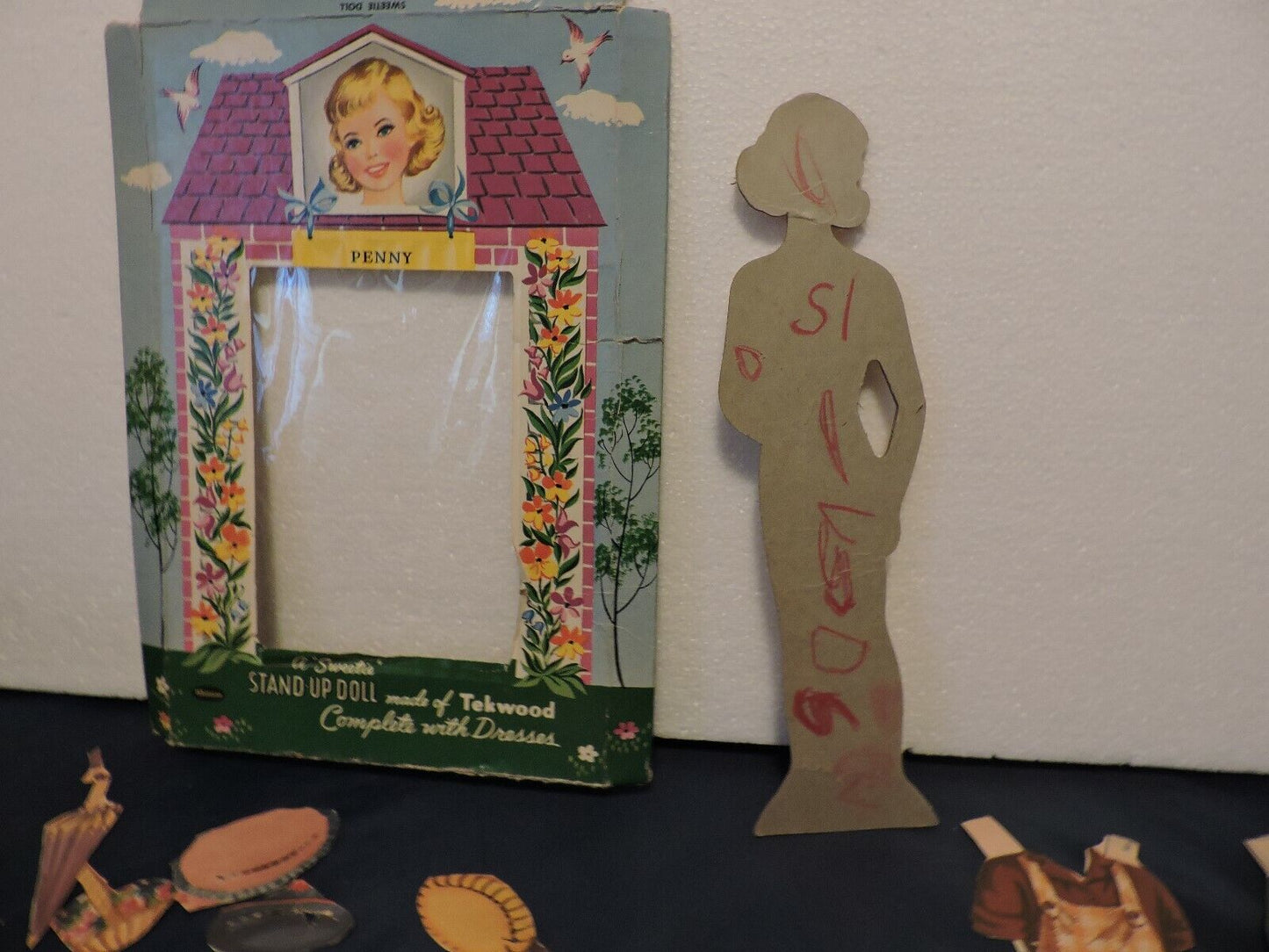 "PENNY " A VINTAGE  PAPER DOLL SET