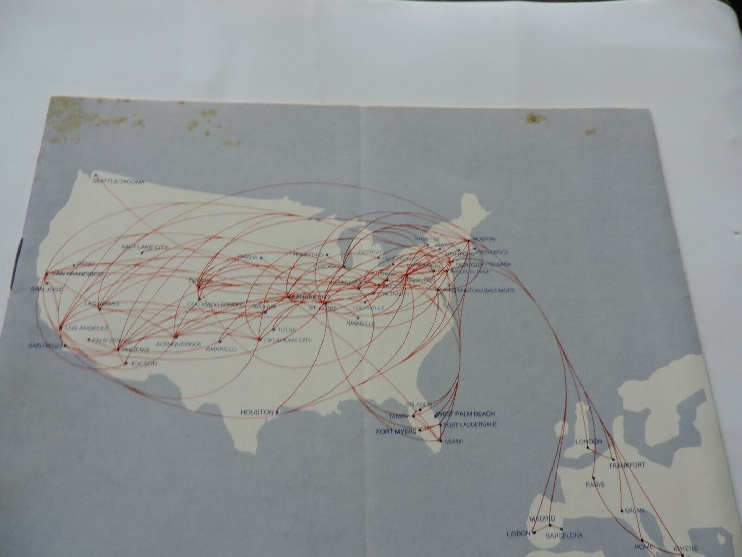 TWA  TIMETABLE    OCTOBER 26-NOVEMBER 30,1980