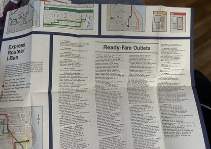 TIMETABLE: 1991 MILWAUKEE COUNTY TRANSIT GUIDE MLWAUKEE COUNTY