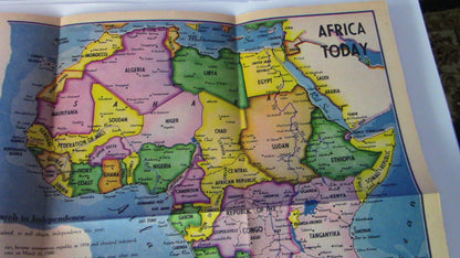 The Des Moines Sunday Register "AFRICA TODAY" Insert 1960 (With Advertising)