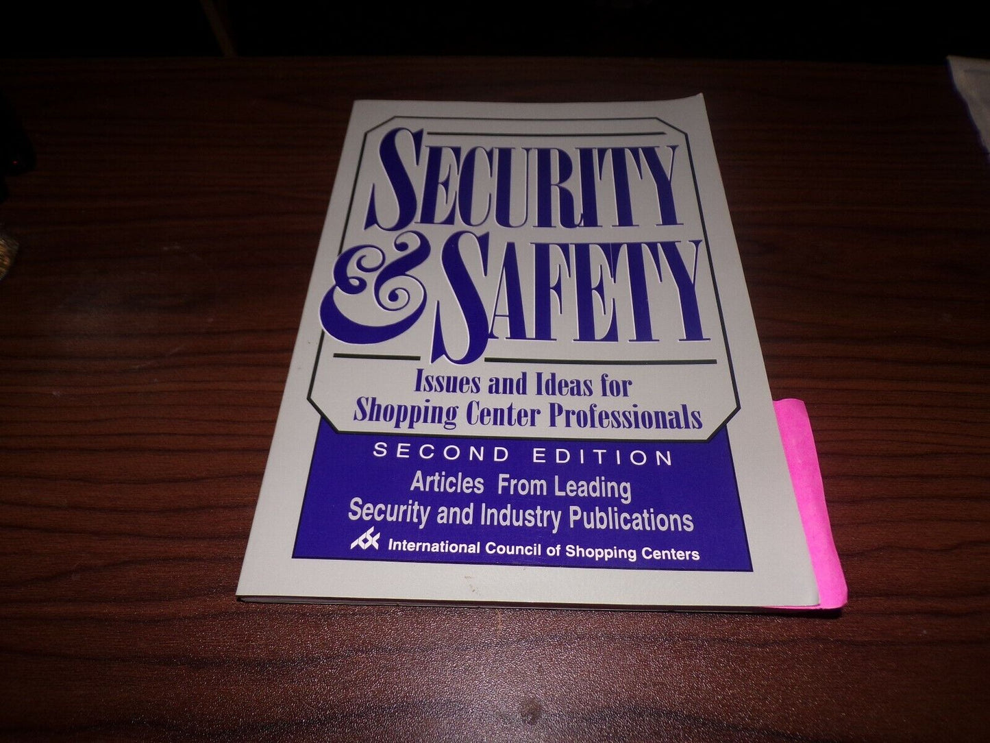 Security and Safety Issues and Ideas For Shopping Center Professionals 2nd Edit.