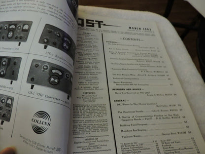 QST AMATEUR RADIO MAGAZINE MARCH 1963