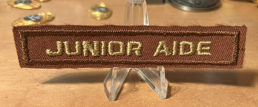 Official Girl Scouts: JUNIOR AID UNIFORM PATCH